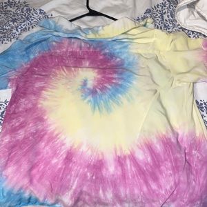 Tie dye button up